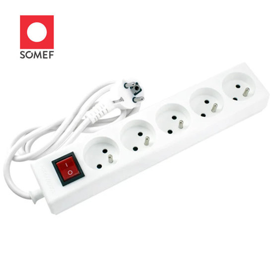 BLOC MULTIPRISE 5PC 2P+T+INT 1.4M